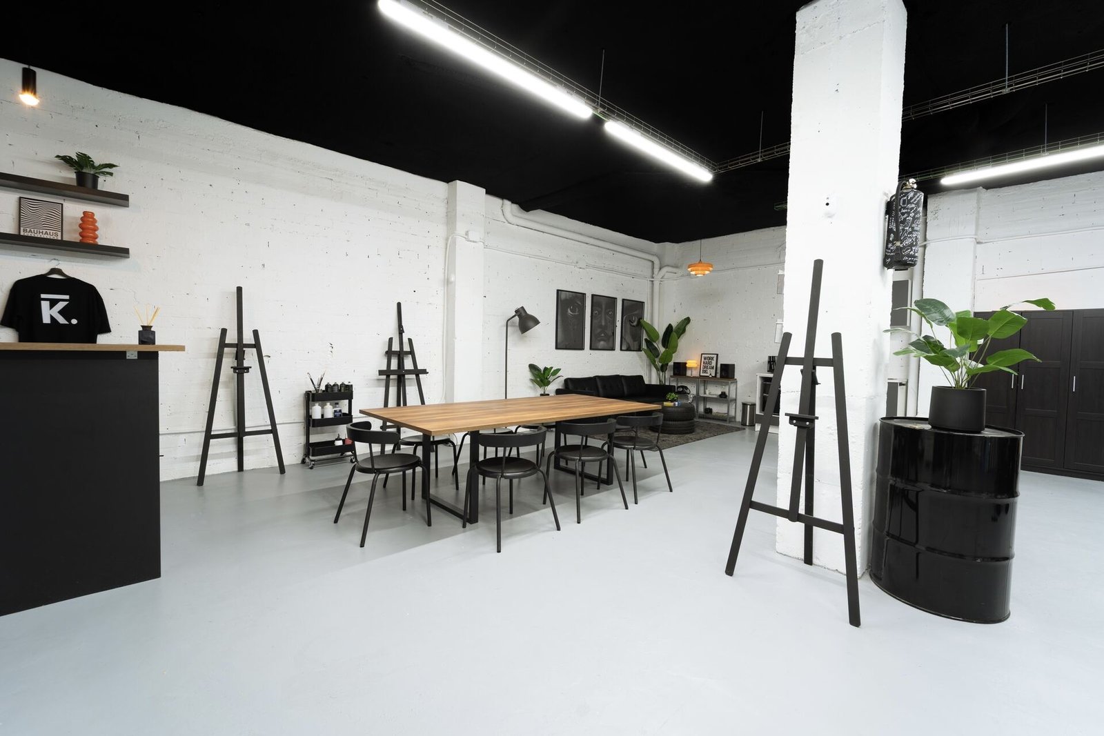 Interior del estudio kreātibe en Galdakao